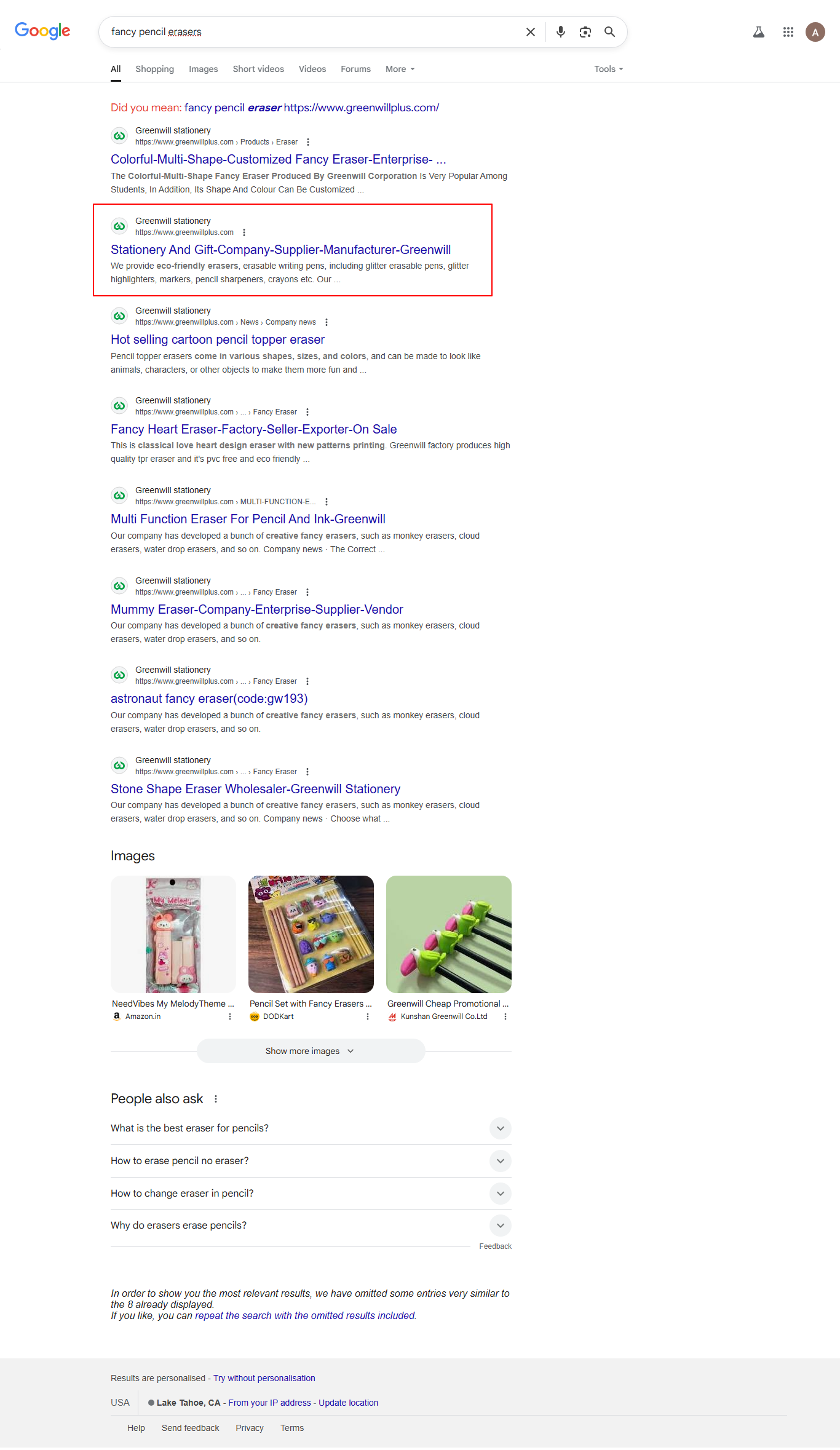 fancy pencil erasers
